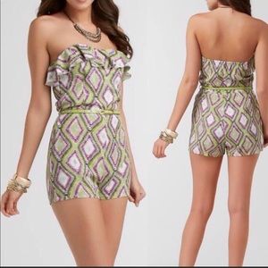 Printed Romper